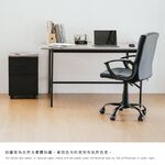 公文櫃 三抽櫃 抽屜櫃 桌下收納櫃 收納櫃 DR264, 白橡木+黑色, large