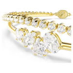 SWAROVSKI 施華洛世奇Mesmera 璀璨奪目鋯石手鍊-金 送禮 禮物 推薦(5747953), , large