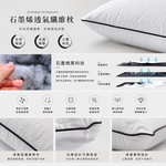 【帕瑪PAMA】石墨烯纖維棉枕頭/遠紅外線/防螨抗菌, , large