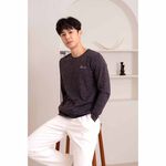 【Cheau Chi 】Graphene Thermal Base Layer Top - Antibacterial, Odor Control, Far-Infrared, Made in Taiwan, , large
