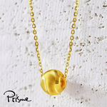 【Prisme Gold】黃金項鍊 貓眼金珠 鍊墜項鍊 (金重：約0.05錢&plusmn;0.02), , large