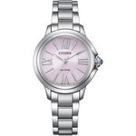 CITIZEN 星辰 L系列 光動能大三針女錶 送禮推薦 EM1160-58X, , large