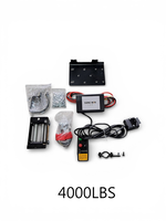 WIN五金 松盈牌DC-12V 4000LBS車用捲揚機附無線遙控 捲揚機 電動吊車 吊車 電動絞盤 手動吊車 手搖吊車 吊重產品 起重, , large