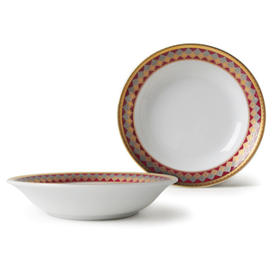 [豐名日本餐具] 5.5"淺井 24CT赤金邊 / C05DB0-164