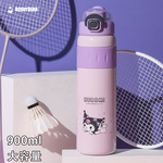 【hababy環安家居】酷洛米聯名大容量保溫杯 900ml 直飲吸管兩用, , large