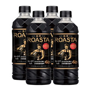 ROASTA冷研無糖黑咖啡PET455ml
