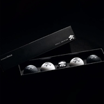 Volvik Skull Golf Ball Gift Set &ndash; 4 Balls + Ball Marker, , large
