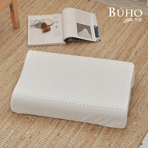 【BUHO布歐】經典蜂巢人體工學石墨烯乳膠枕(1入)