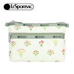 Lesportsac Cosmetic Clutch 雙層拉鍊化妝包 收納袋 盥洗包 女包(盛夏草原), , large