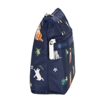 Lesportsac Cosmetic Clutch 雙層拉鍊化妝包 收納袋 盥洗包 女包(熱帶度假貓咪), , large