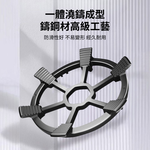 Anti-slip 6-claw gas stove support + milk pot support (compatible with 4/5 claws), , large