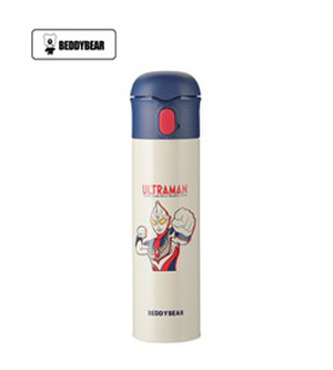 【hababy環安家居】杯具熊中透彈跳保溫杯✨迪迦奧特曼 480ml 學生上學水壺