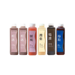 [日進生技]O卡桑療芋生活木耳露組｜1000ml*6(芋頭紫米白木耳露*2、草莓白木耳露*1、雪梨白木耳露*1、黑糖黑木耳露*1、纖暢膠原凍*1), , large