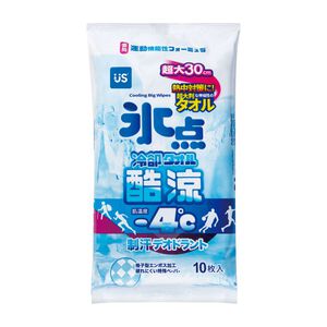 冰點酷涼濕巾10抽-加大版