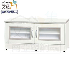 【文創集】比凱 環保3.1尺南亞塑鋼開門座鞋櫃(客約商品)