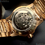 [星晴錶業]GEYA手錶,44mm,G78176GHK雙面機械鏤空錶面金色錶殼金色精鋼錶帶款, , large
