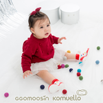 【GGOMOOSIN】學步鞋─彩色豆豆(105mm/115mm/135mm), , large