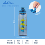 『HOUSUXI．舒希』迪士尼玩具總動員系列-三眼怪-Tritan彈蓋水瓶900ml(A2), , large