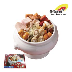 佳佳 御膳鮑魚佛跳牆(無附甕)※熟品每盒含湯汁約2200克