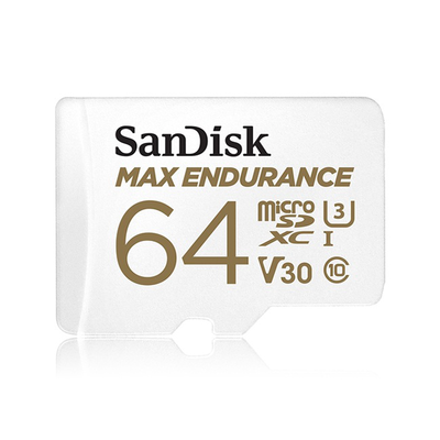 【SanDisk】MAX ENDURANCE 64G UHS-I V30 U3 microSDXC 記憶卡