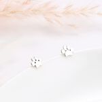 【Angel & Me】Cat Paw Kitten Meow s925 sterling silver earrings Birthday gift, , large