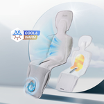 【韓國 DAIICHI】空氣清淨3D立體循環兩用涼墊含加熱墊 再贈護頸枕(顏色隨機) #風扇涼墊 推車涼墊, , large