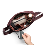 Bellroy Laneway Crescent Bag 7L 月亮包 側背包 斜背包 男包 女包 送禮 禮物 (酒紅)BOAB-FIG-238, , large