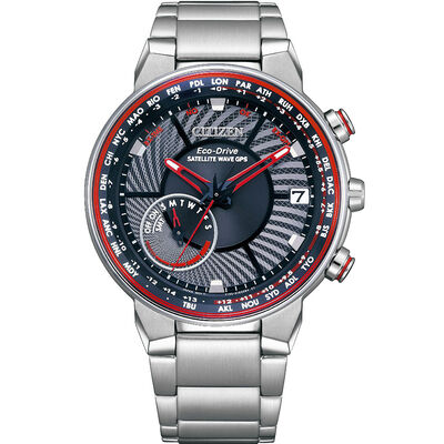 CITIZEN 星辰 GPS衛星對時光動能手錶 CC3031-51E