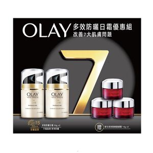 OLAY多元修護日霜2入優惠組