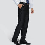 Mens Smart Trousers Without Folds, , large