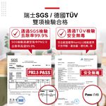 蟎著媽 適用 夏普 SHARP FU-D50T-W FU-D50T-R FZ-D40XH FZ-D40XD 空氣清淨機 濾網, , large
