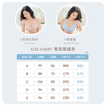 【Clany可蘭霓】台灣製Coolplus極薄透氣無鋼圈全罩BCD內衣 8055-52 藍色, , large