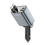 【LISEN】B104伸縮線車載充電器 2E7130 車充 車用充電器 點菸器 點煙器, , large
