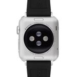 COACH Apple Watch 錶帶 38/40/41mm適用 黑色菱格紋矽膠錶帶 520快樂 送禮禮物(不含手錶), , large