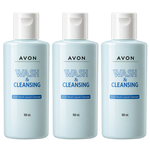 【AVON雅芳】雙效洗顏乳100ml(3入組), , large