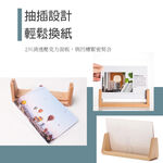 【OSHI歐士】無框木製壓克力立牌相框 4x6 5x7 畫框立牌展示架展示板告示牌, , large