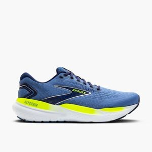 Brooks Glycerin 21 男 慢跑鞋 運動 路跑 甘油系列21代 緩震 藍 螢黃 [1104191D409]
