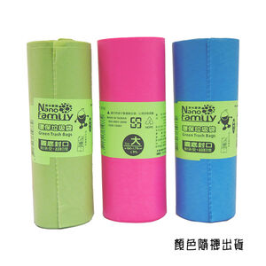 奈米家族環保垃圾袋(大)-顏色隨機出貨