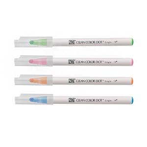 【Kuretake 吳竹】ZIG Clean Color Dot 單頭點點筆 單色 /支 TCSD-6100-6VC(日本品牌)  -  多款可選