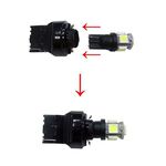 【PA LED】T20 7440 轉接 T10 LED 方向燈 倒車燈 轉接頭 轉接座 手工製 台灣製品, , large