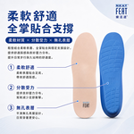 【心安購物】樂活適全掌柔軟型舒壓鞋墊(適用銀髮、糖尿病足), , large