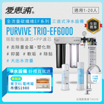 【愛惠浦】硬水區愛烹飪大家庭適用- EF6000 三道式櫥下生飲淨水器(除重金屬塑化劑、濾雜質、大流量首選)送8L東芝電烤箱, , large