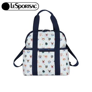 |快速出貨|LeSportsac Double Trouble Backpack 手提兩用 後背包 媽媽包-晴空貓語