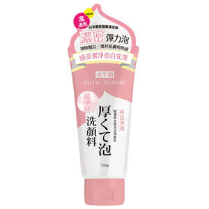 水平衡超濃密水感泡泡洗面乳-亮白淨透