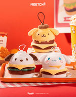 【際洋文化】Sanrio characters漢堡包系列毛絨捏捏樂, , large
