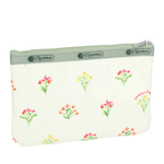 Lesportsac 3-Zip Cosmetic 三層拉鍊化妝包 收納包 盥洗包 女包 男包(盛夏草原), , large