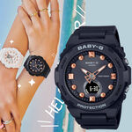 CASIO 卡西歐 BABY-G 夏日沙灘手錶 女錶 BGA-320-1A, , large