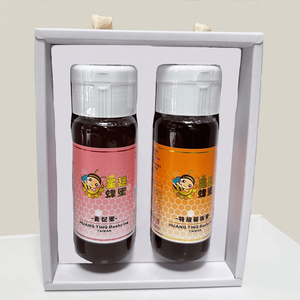 [皇廷] 420g蜂蜜禮盒組(特級龍眼蜜/貴妃蜜/咸豐草蜜任搭兩入)