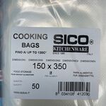 SICO舒肥專用耐熱120度真空包裝袋15x35cm 20x30cm 25x35cm 厚90&mu;(50個/包), , large