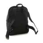 BALLY On The Go Round 條紋尼龍後背包/贈收納袋/黑色, , large